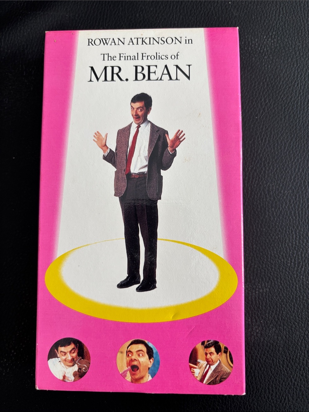 Mr. Bean VHS - The Final Frolics of Mr. Bean (Pink Cover)